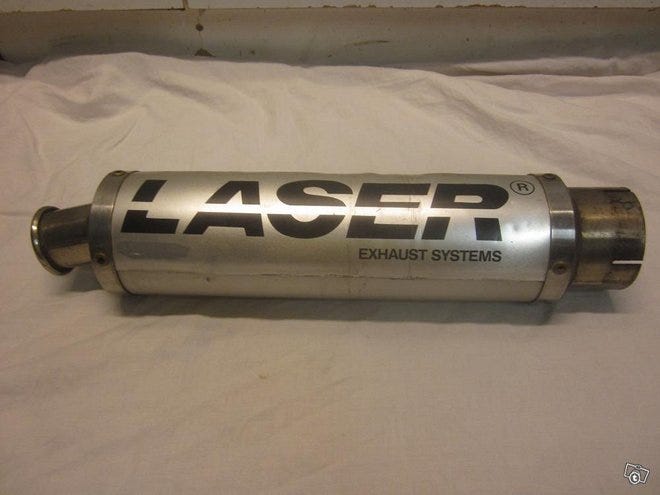 Laser K1 slip on tehoputki 70mm