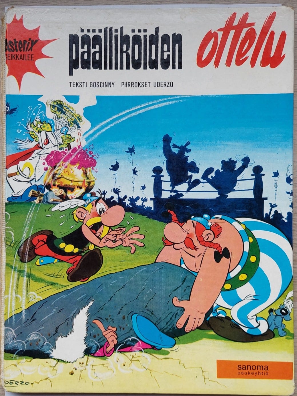 Asterix Päälliköiden ottelu 1. painos 1970