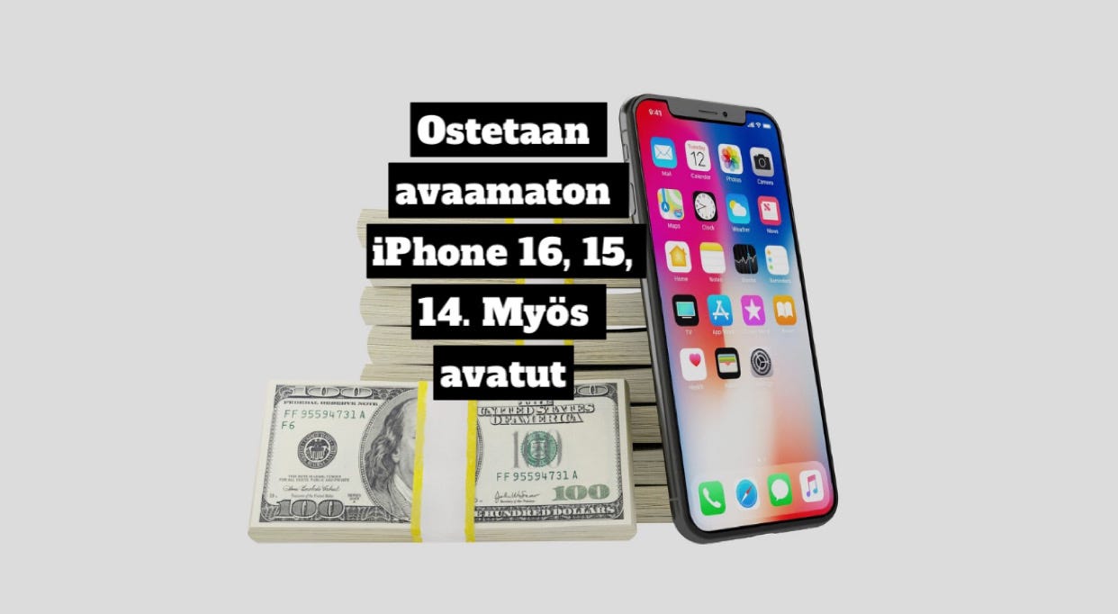 Ost: avaamaton iPhone 16/15/14 | Tori