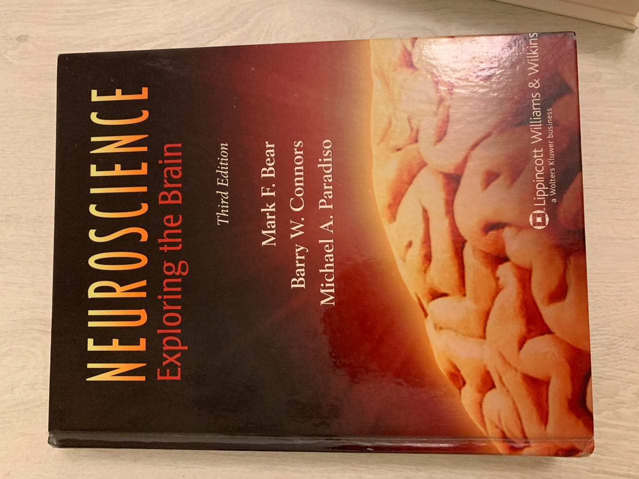 Bear Neuroscience exploring the brain 3rd edition