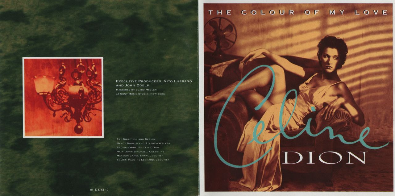 Celine Dion – The Colour of My Love (1993) – CD | Tori