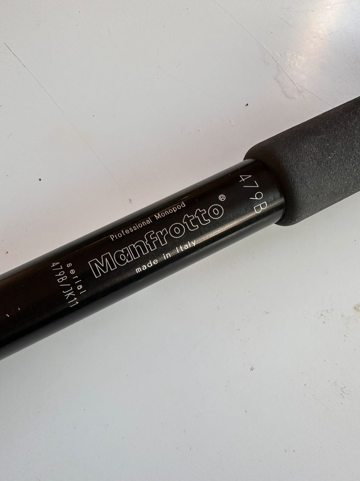Manfrotto Monopod #479B, Manfrotto Monopod kuvauspää #234RC