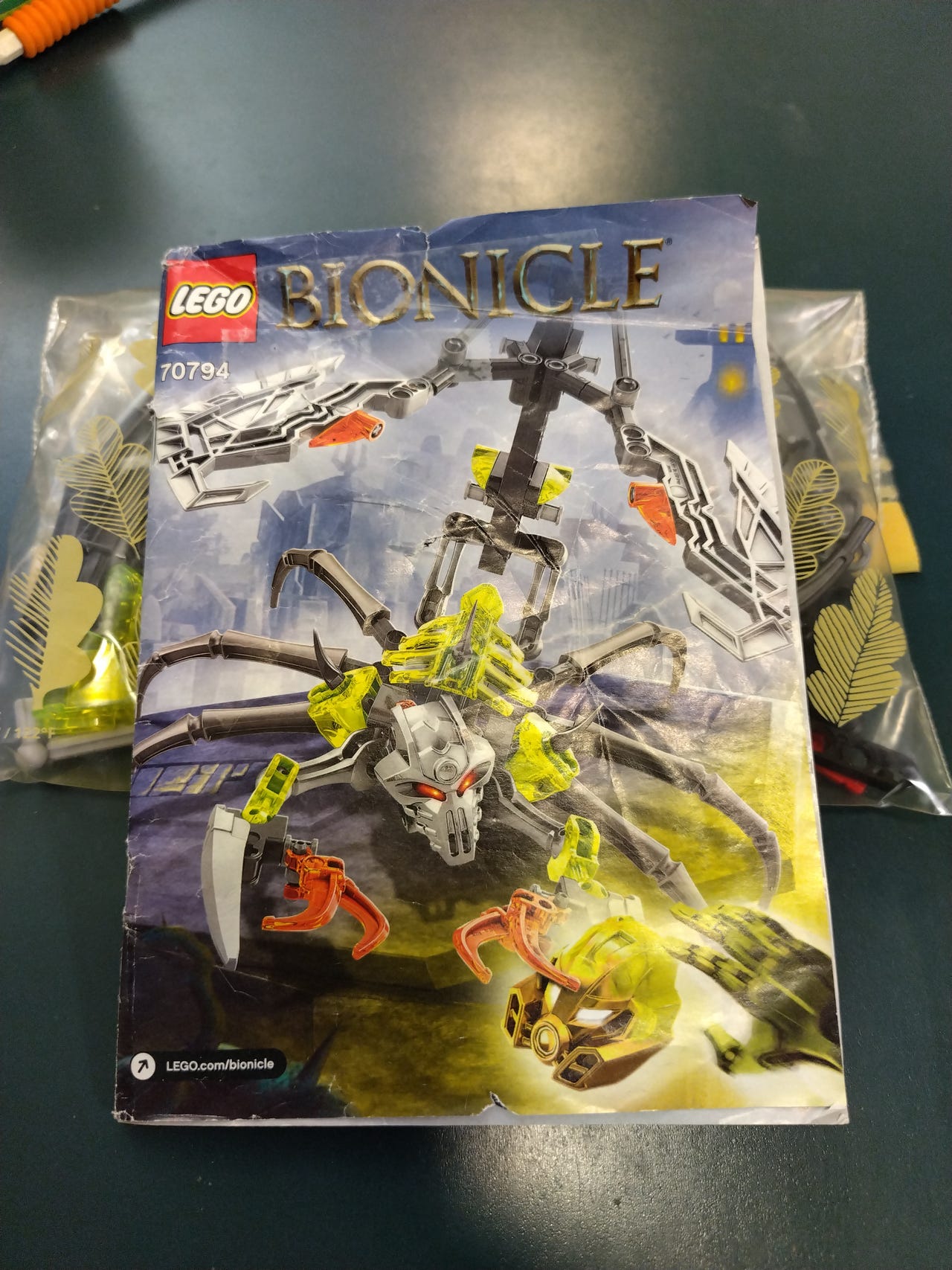 Lego 70794, Bionicle Skull Scorpio Tori