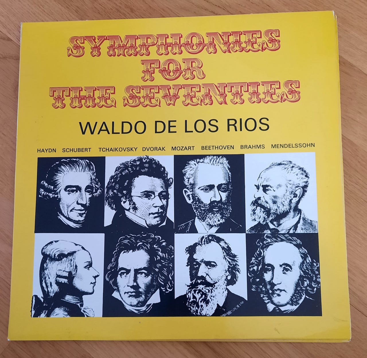 Waldo De Los Rios: Symphonies For The Seventies LP