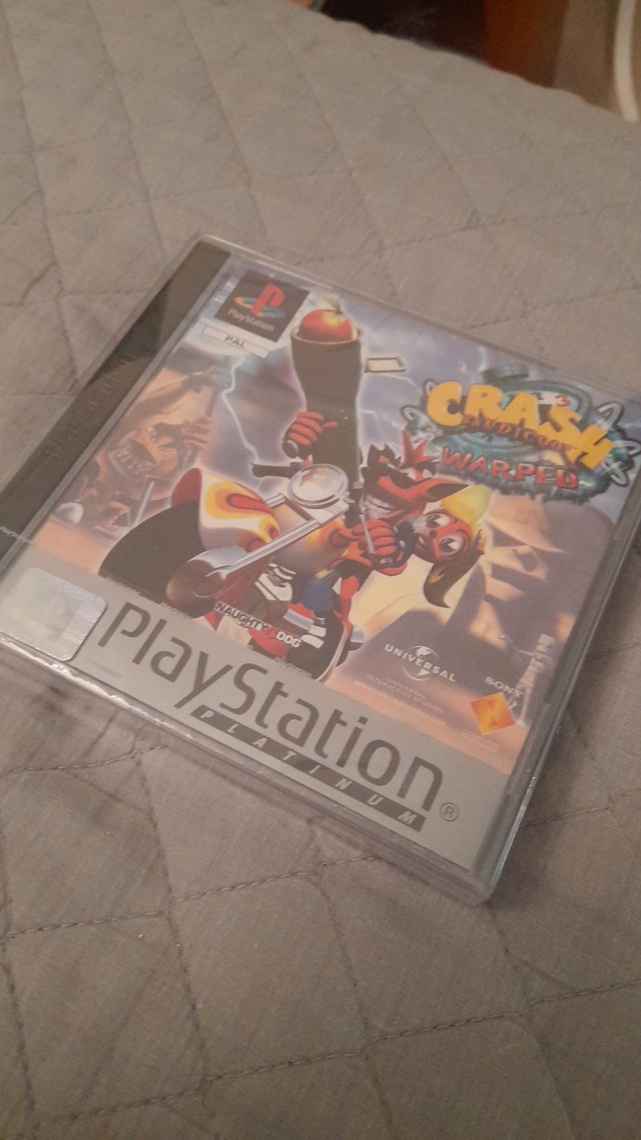 PS1 Crash Bandicoot Warped Sealed NIB
