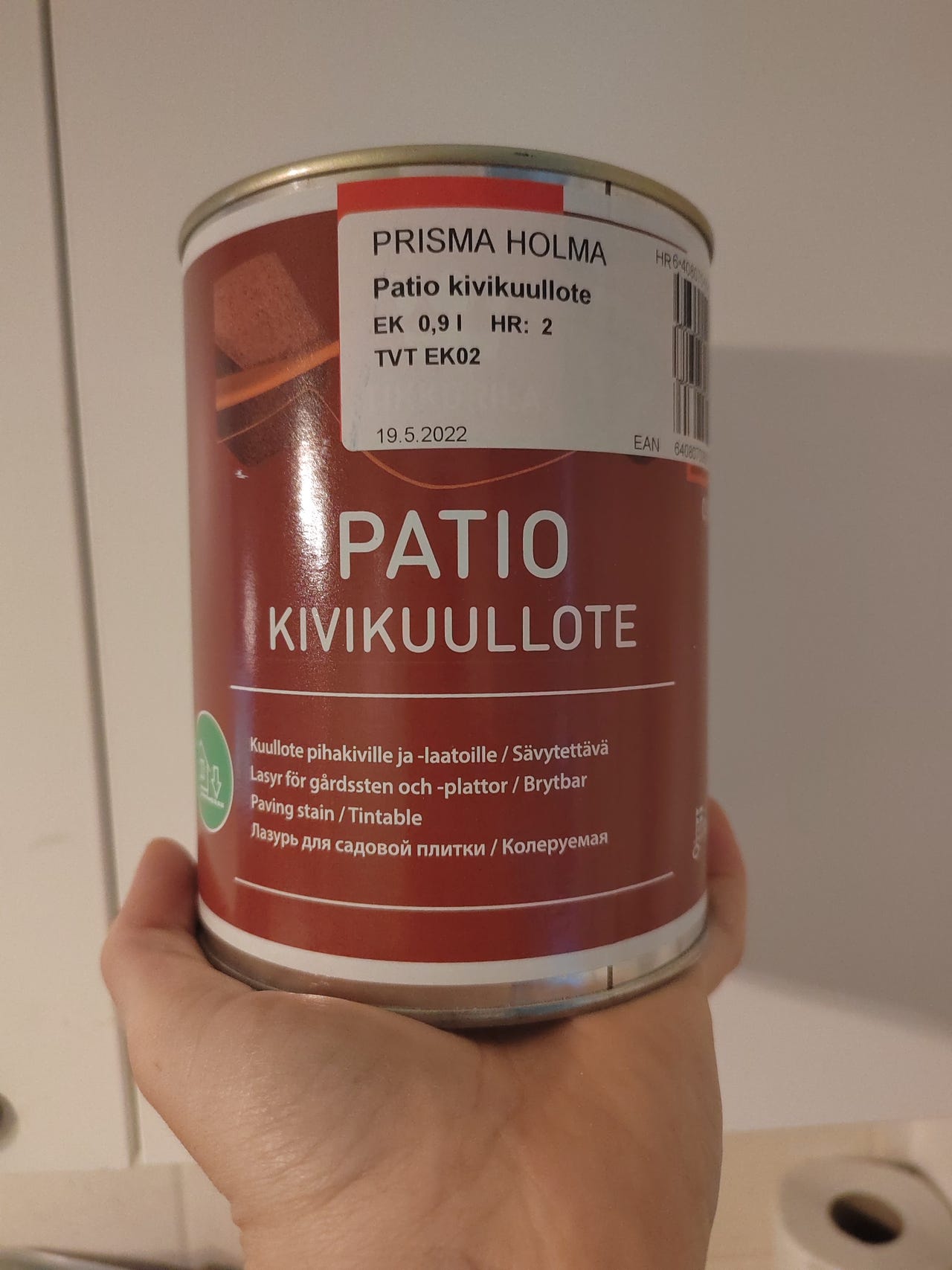 Tikkurila Patio kivikuullote 0,9 l
