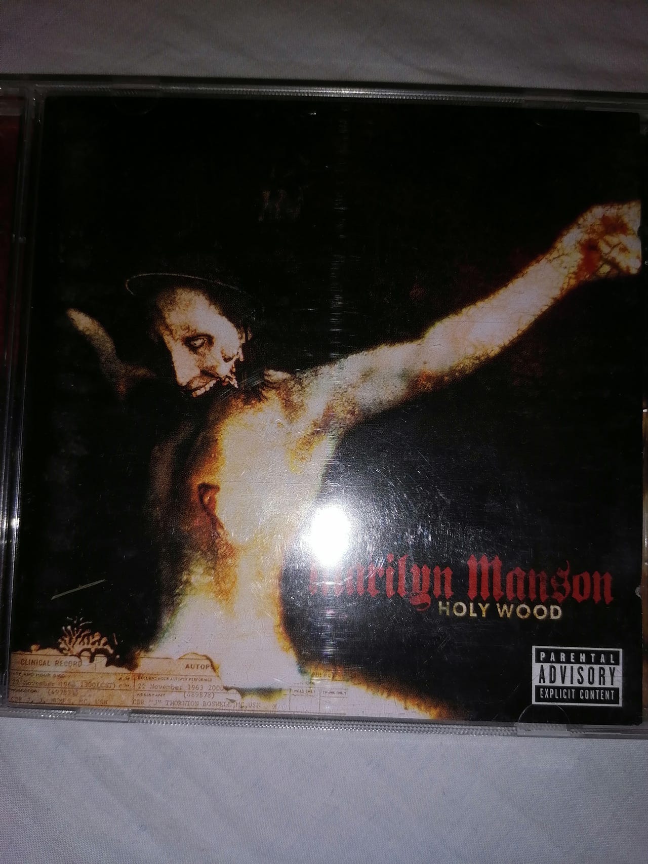 Marilyn Manson ‎/ Holy Wood (In The Shadow Of The Valley Of Death) - 2LP  Unofficial Release main image 0