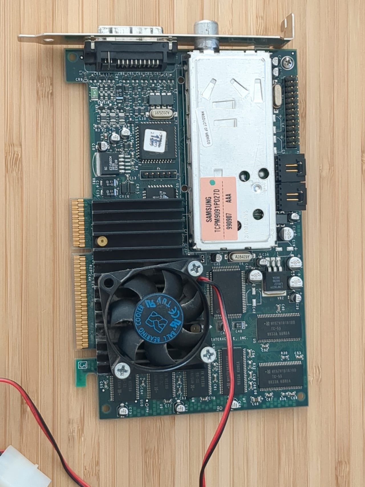 Retro näyttis, 3DFX Voodoo3 3500 TV AGP 16mb Tori