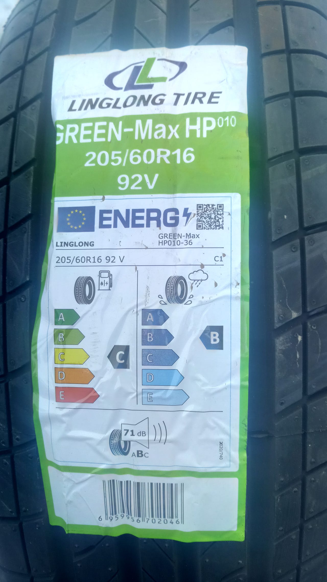 205/60R16 Linglong GreenMax kesärenkaat