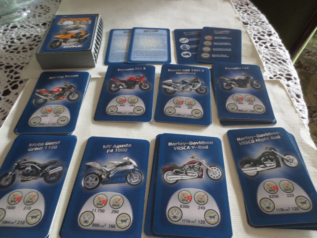 Pelikortit Power Cards, Bike
