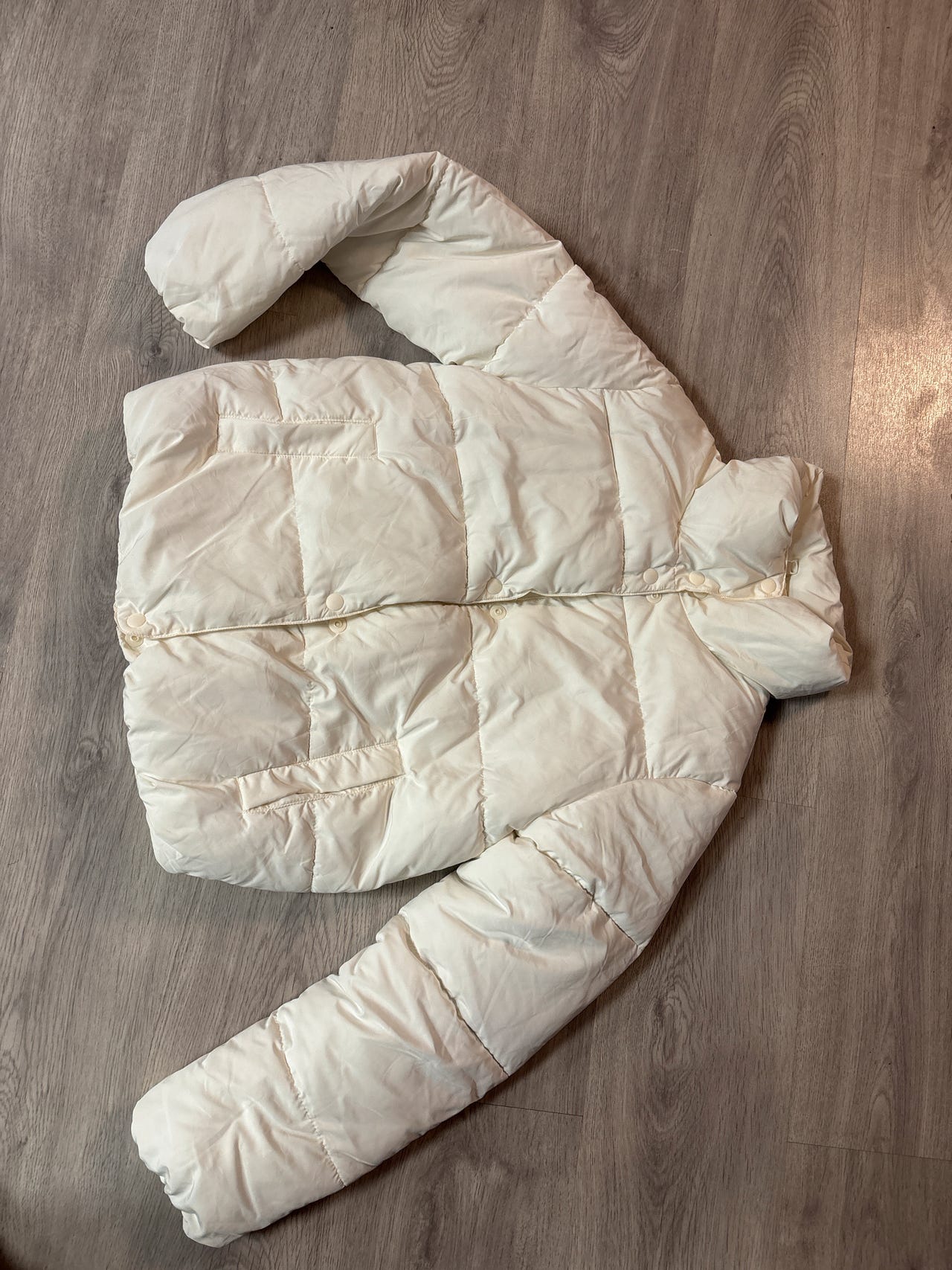 Puffer jacket s Uusi