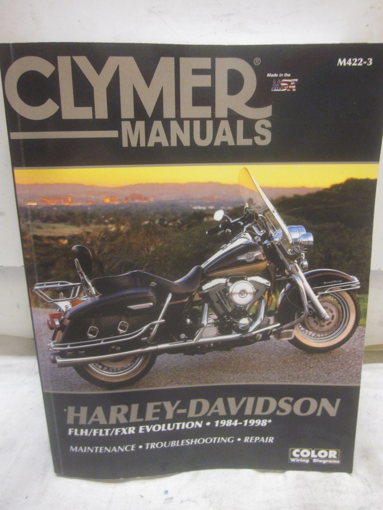 korjausopas clymer harley davidson touring
