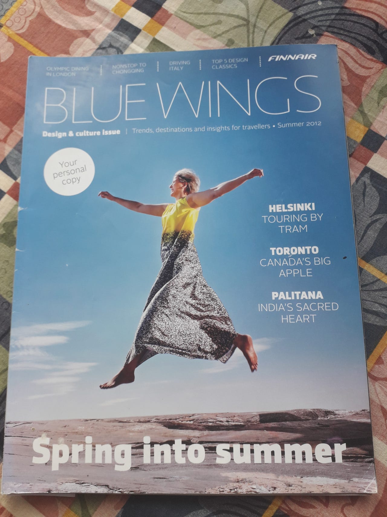 Finnair Blue wings lehti