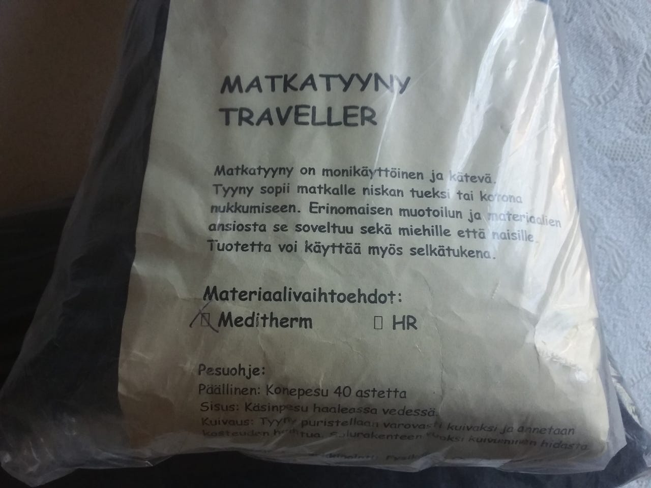 Matkatyyny