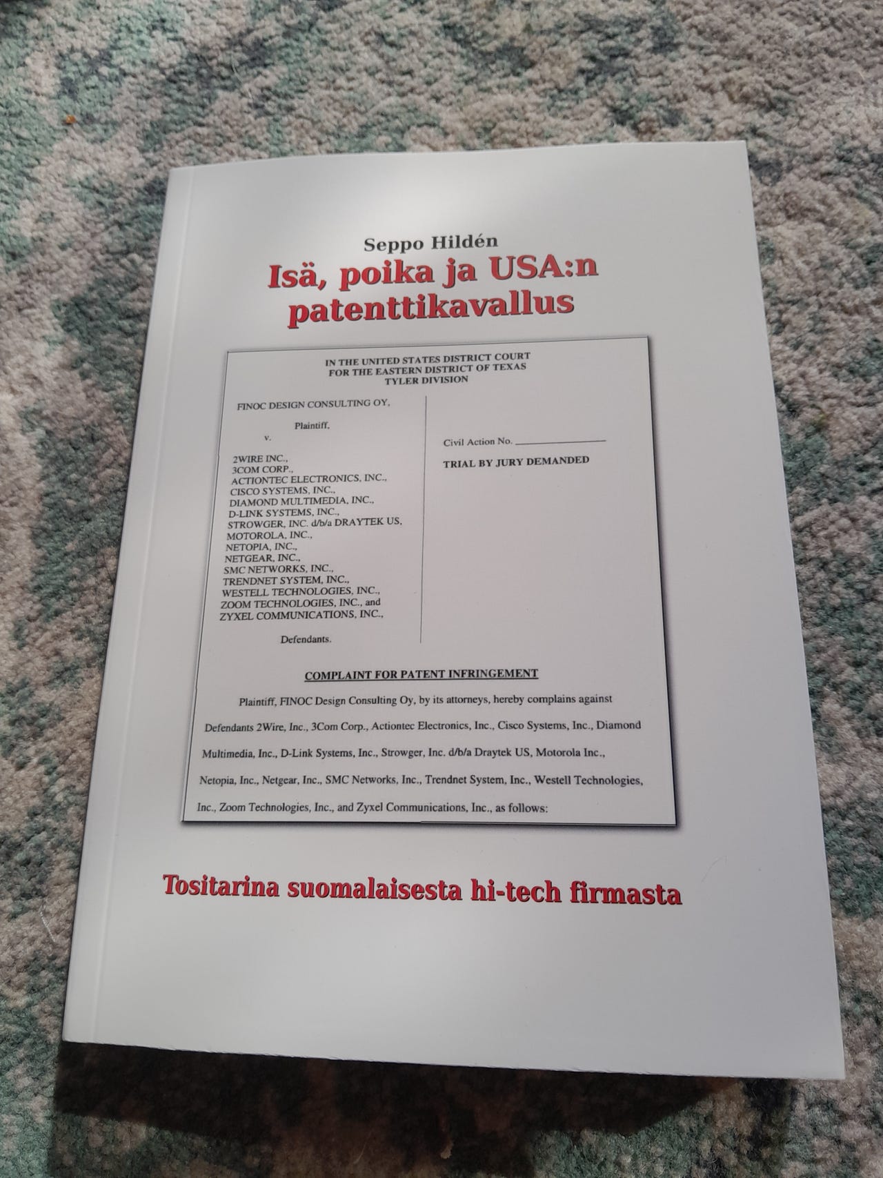 Isä, poika ja Usan patenttikavallus - Seppo Hilden m