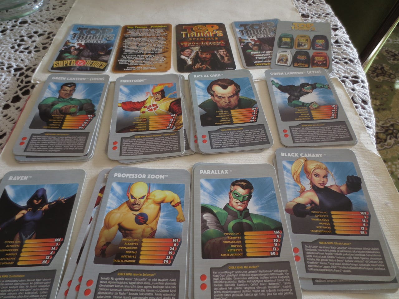 Pelikortit Super Heroes