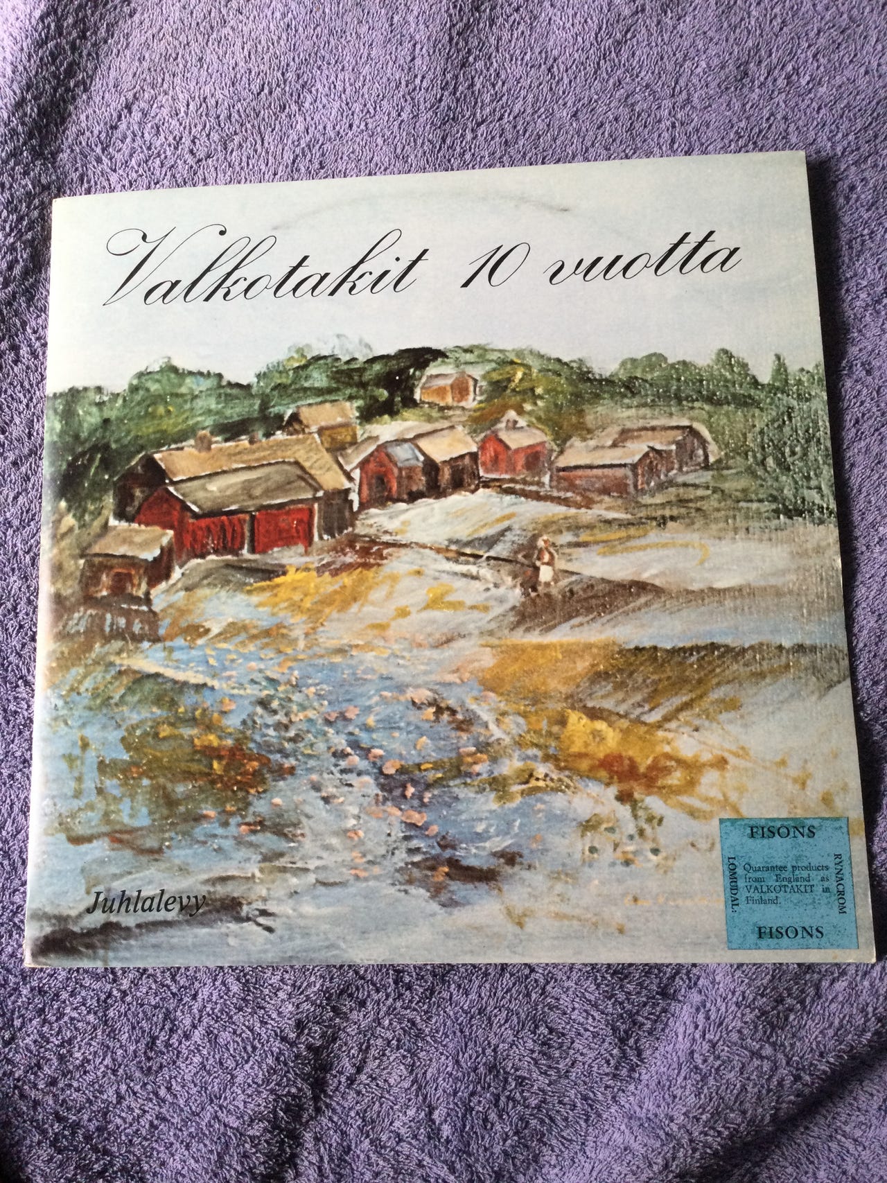 VALKOTAKIT 10 v. (1978) JUHLAJULKAISU LP