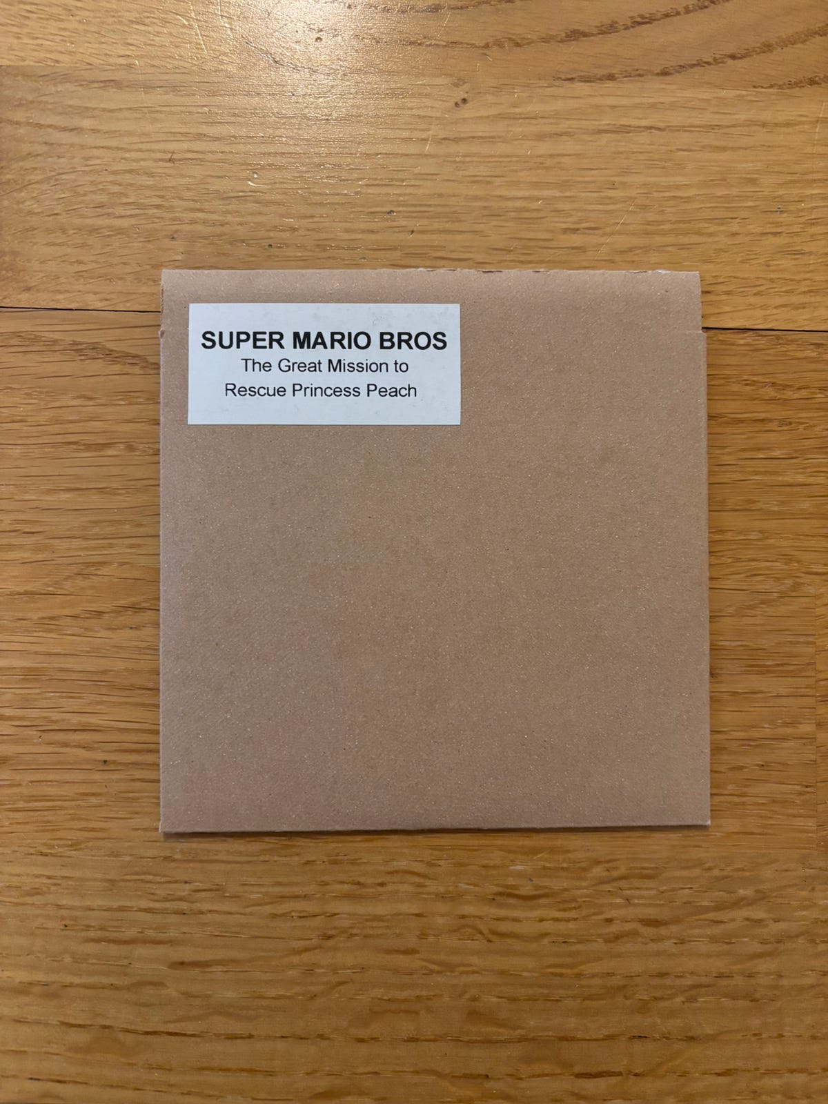 Super mario bros the great mission to rescue princess peach elokuva