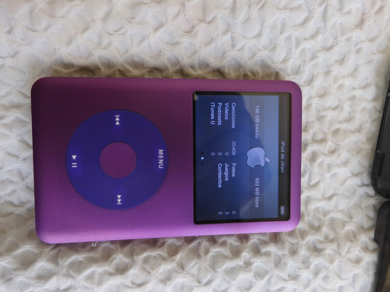 Apple iPod A1238 160GB ジャンク Late 2009) Apple iPod Classic A1238 160 GB - 7th Generation