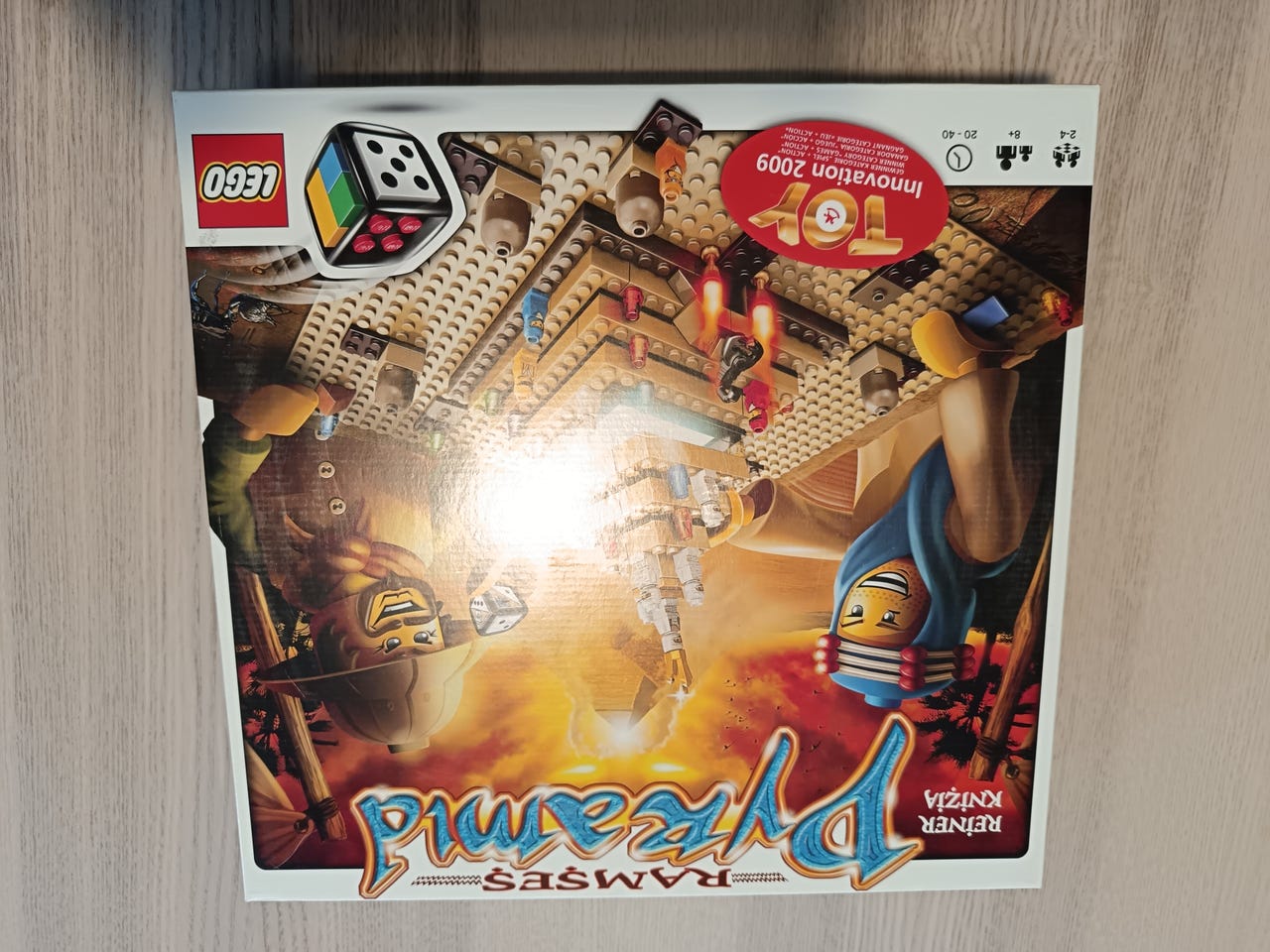 Lego Ramses pyramid lautapeli Tori