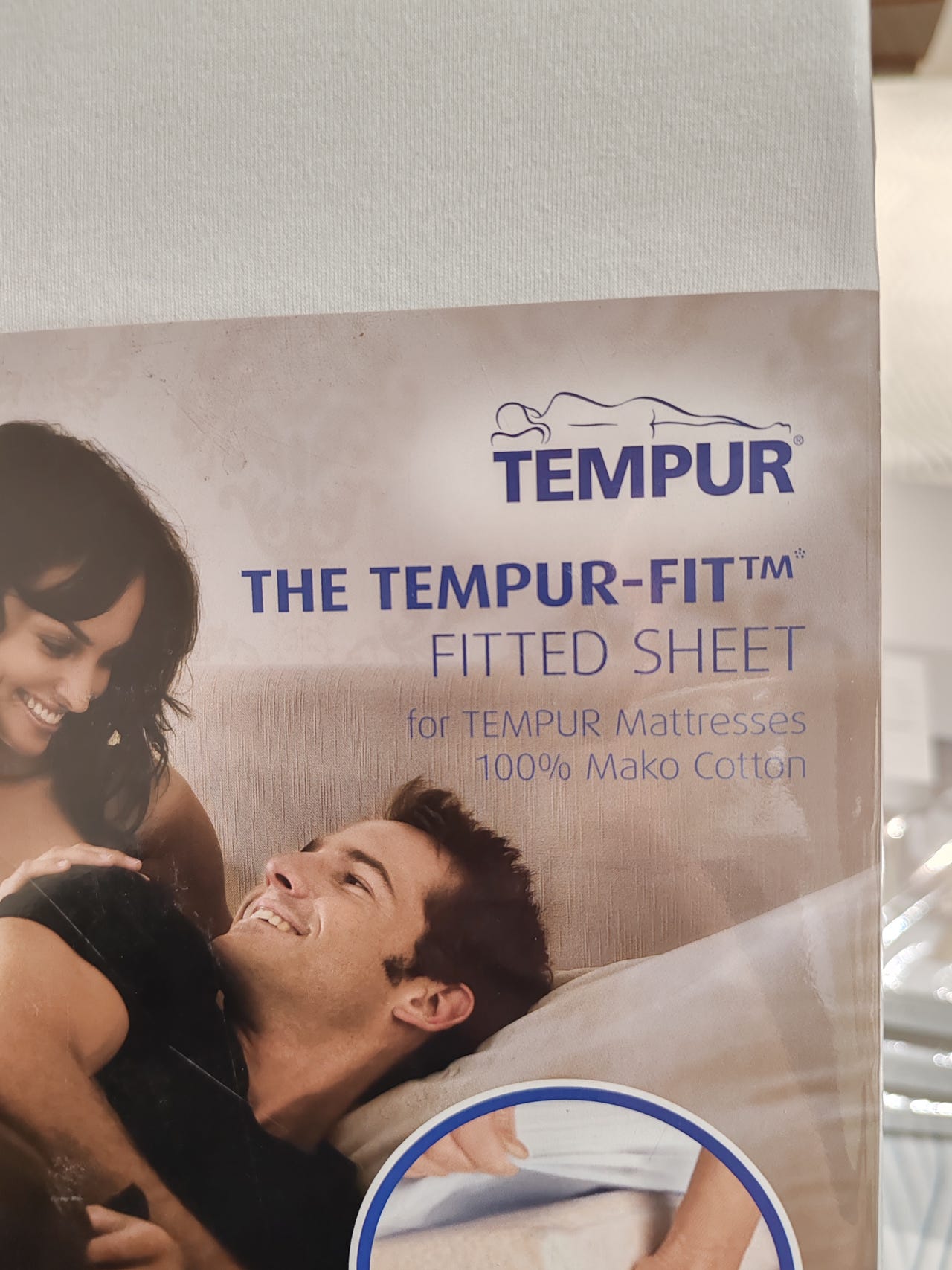 Tempur muotoonommeltu lakana 140-160 x 200/20-25 cm ovh 102