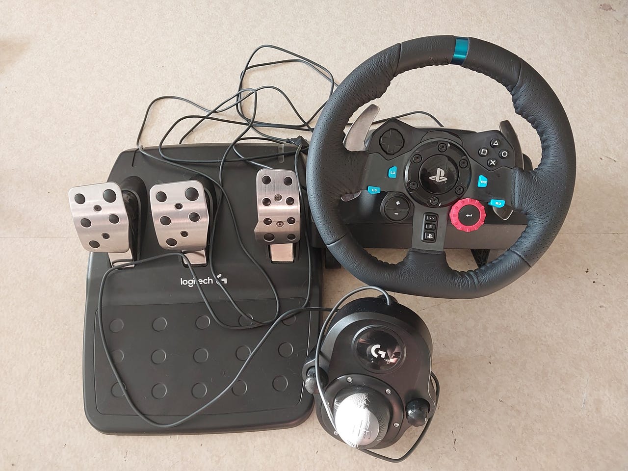 Logitech g29 + vaihdekeppi | Tori