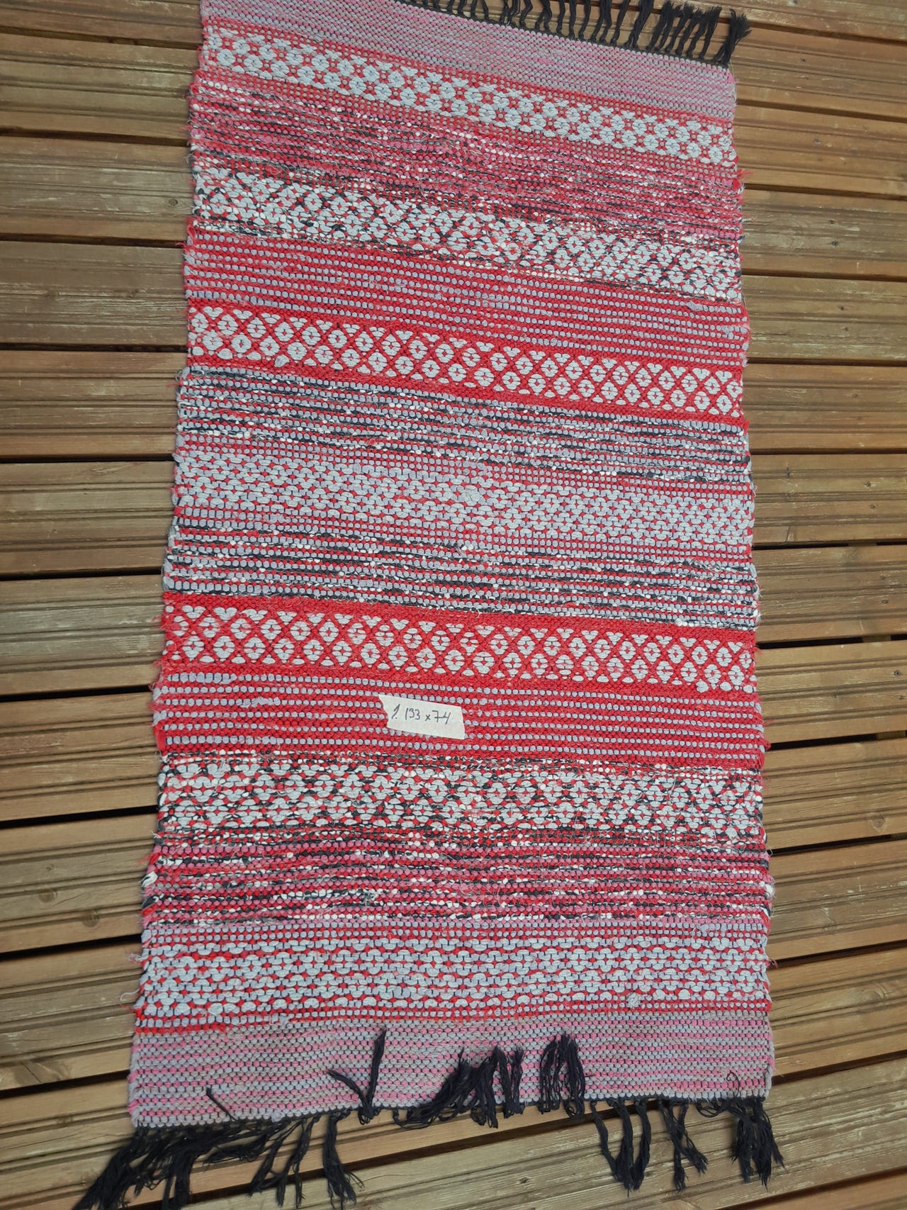 Räsymattoja. Käyttämättömiä