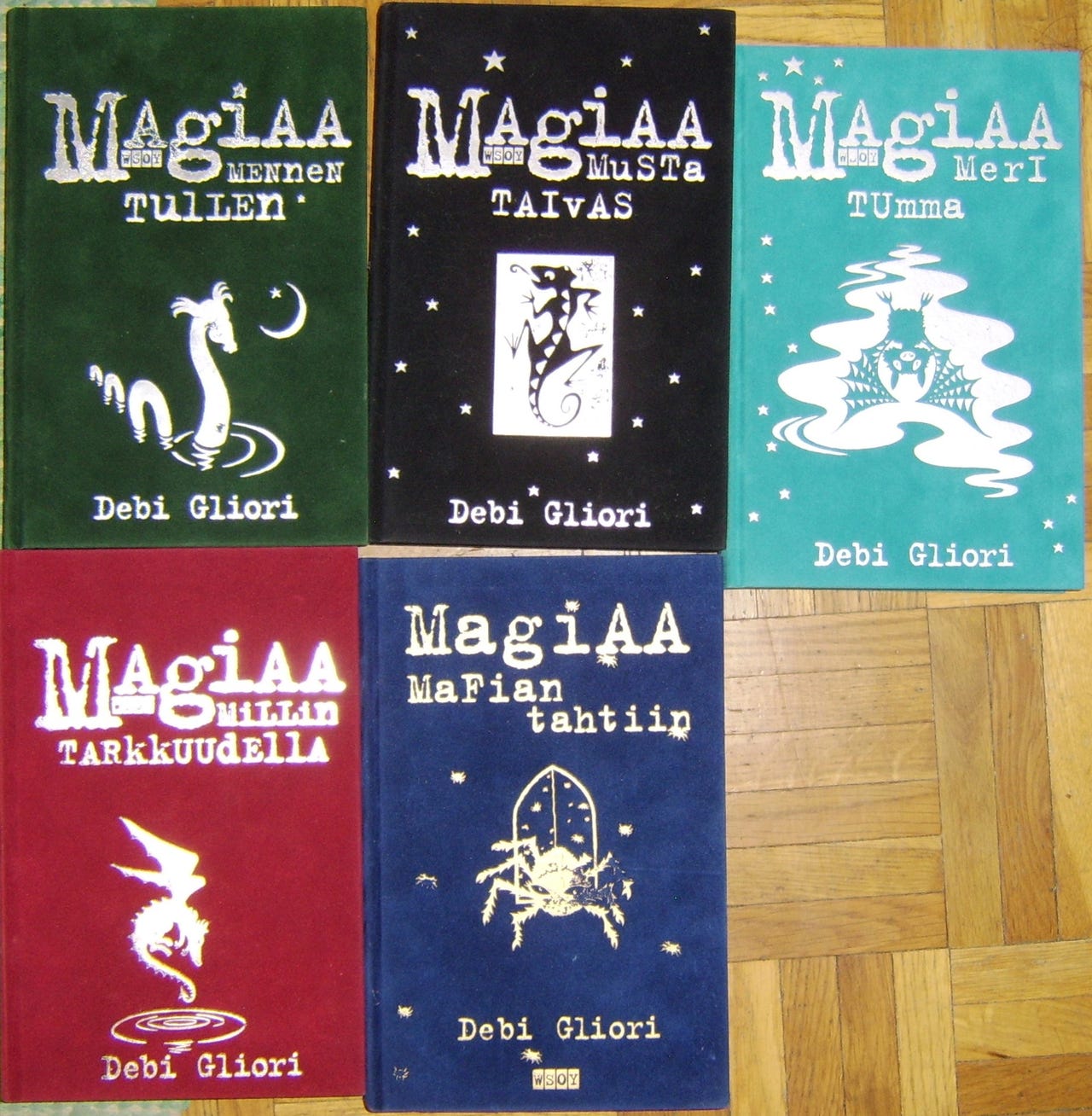 Debi Gliori : Magiaa-sarja (1-6)