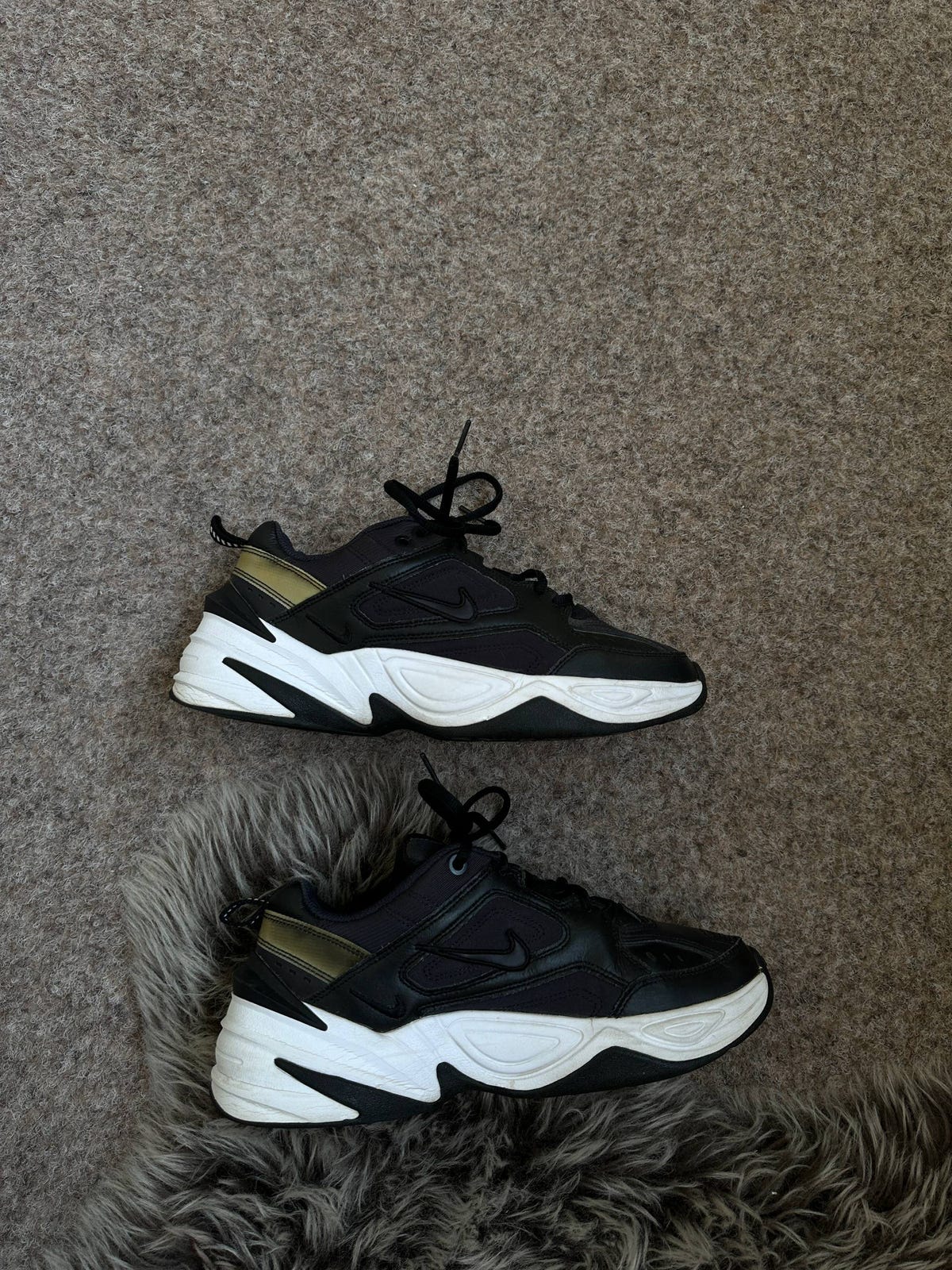 Nike M2K Tekno Black Oil Gray -kengät