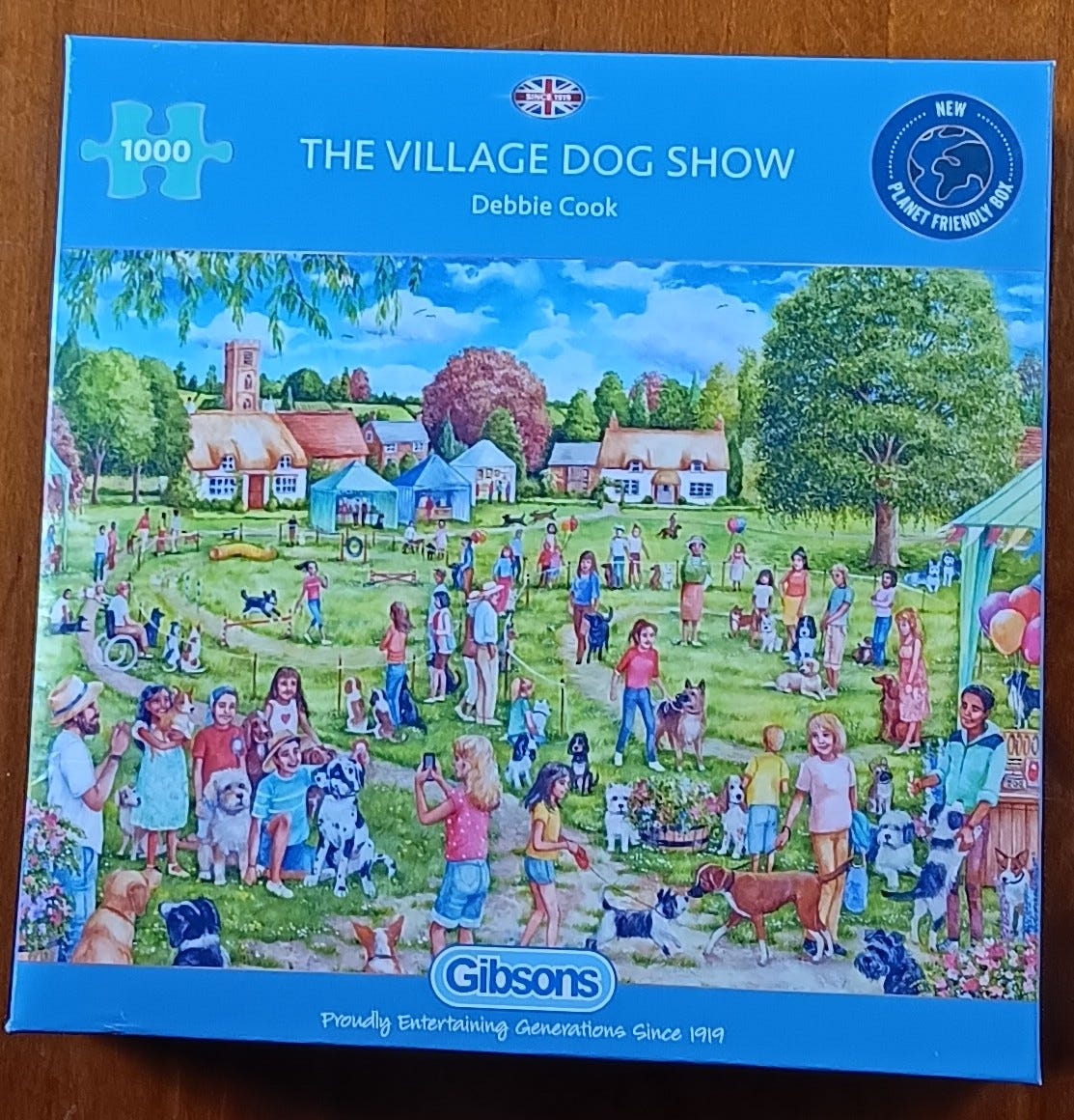 Gibsons, The village dog show, 1000 palan palapeli