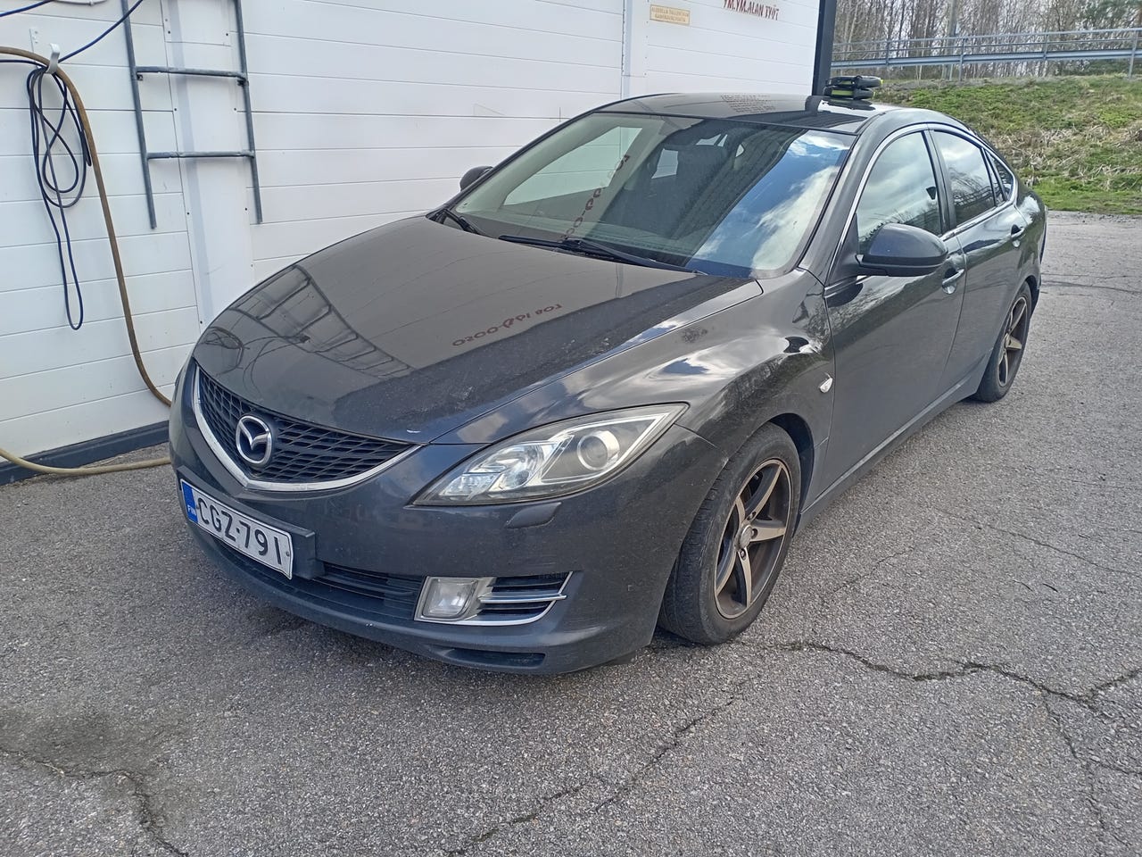 Mazda 6 2.0 diesel varaosina.