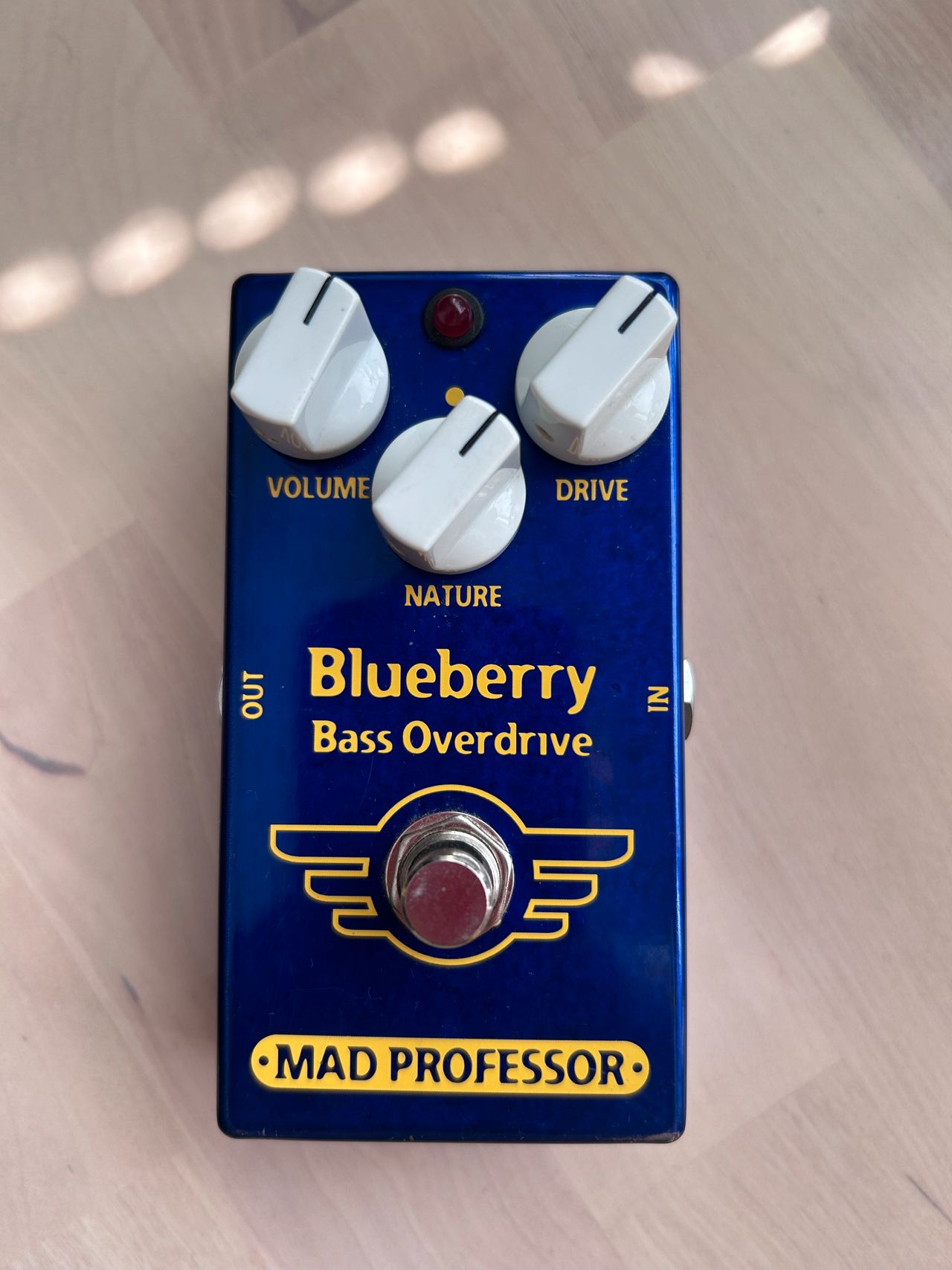 ベース MAD PROFESSOR Blueberry Bass Overdrive Mad Professor Blueberry Bass Overdrive - Tonebox.com