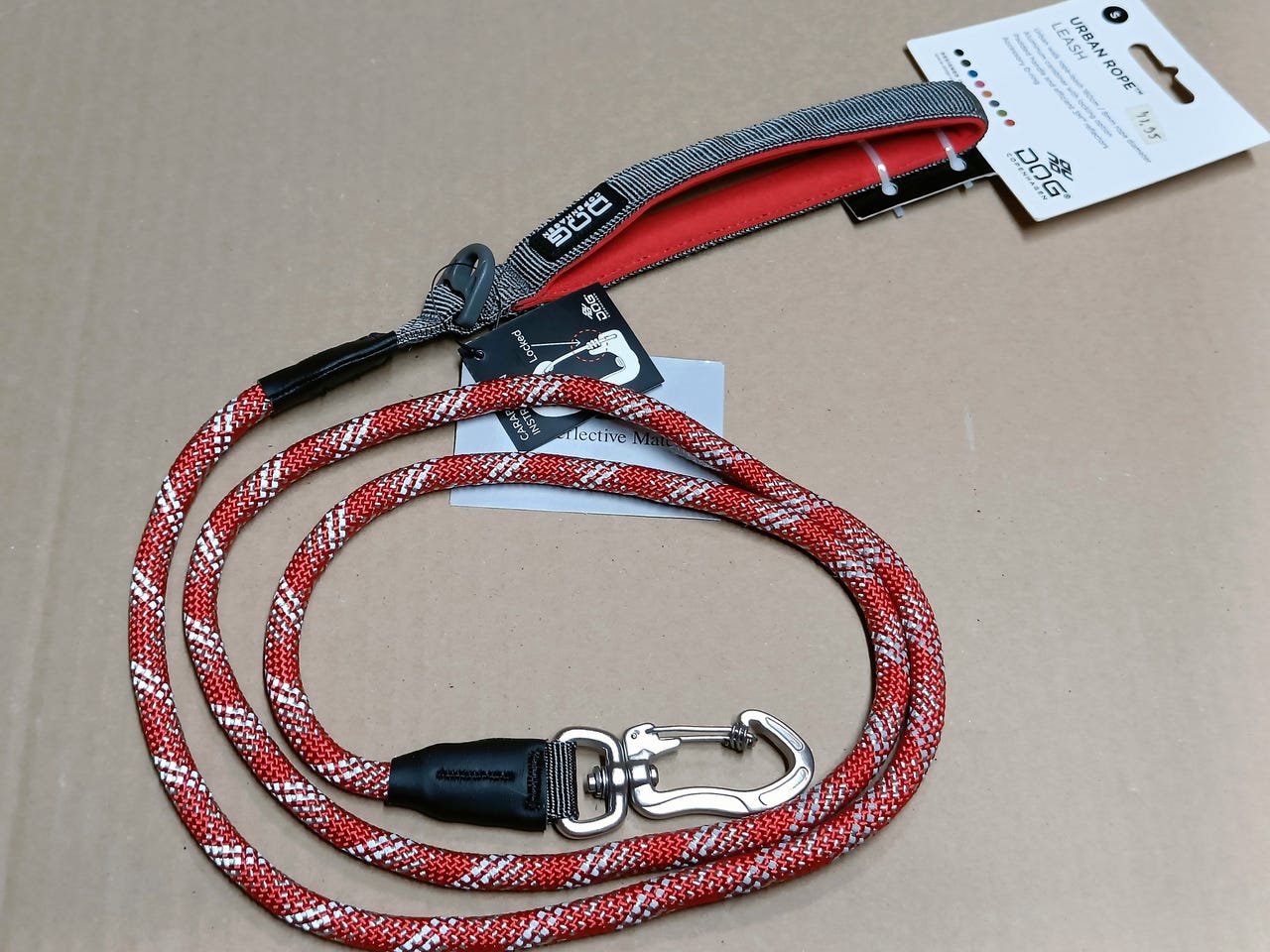Talutin Urban rope S punainen