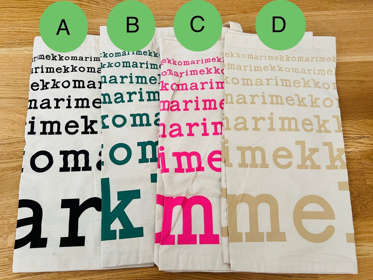 Marimekko uusi kangaskassi/ logokassi