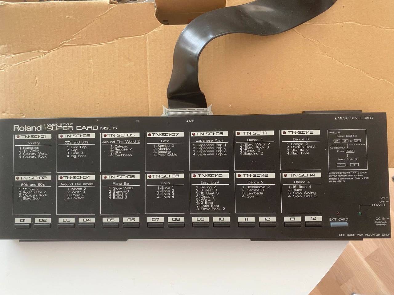 Roland MSL-15 | Tori