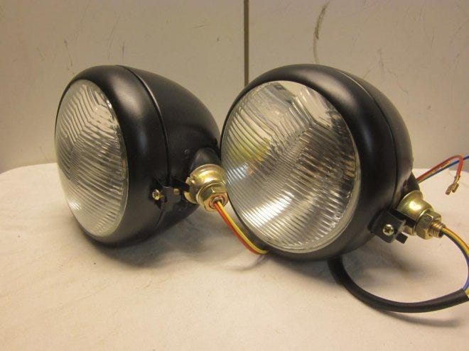 Hehkulanka umpiot 155mm, 12v 45/50w + parkkivalo