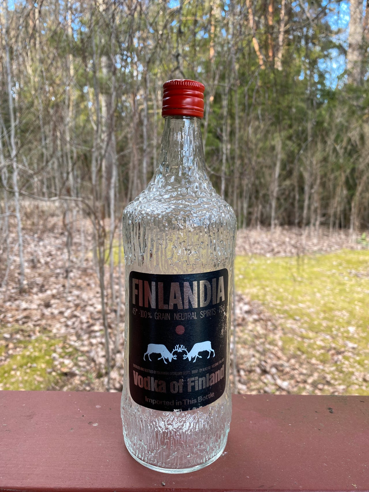 Tapio Wirkkala Finlandia Vodka pullo | Tori