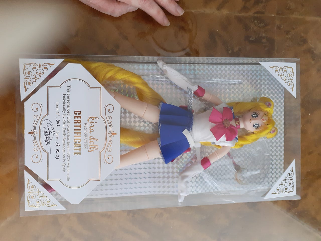 UPEA uniikki Venus- nukke Sailor Moon- sarjasta