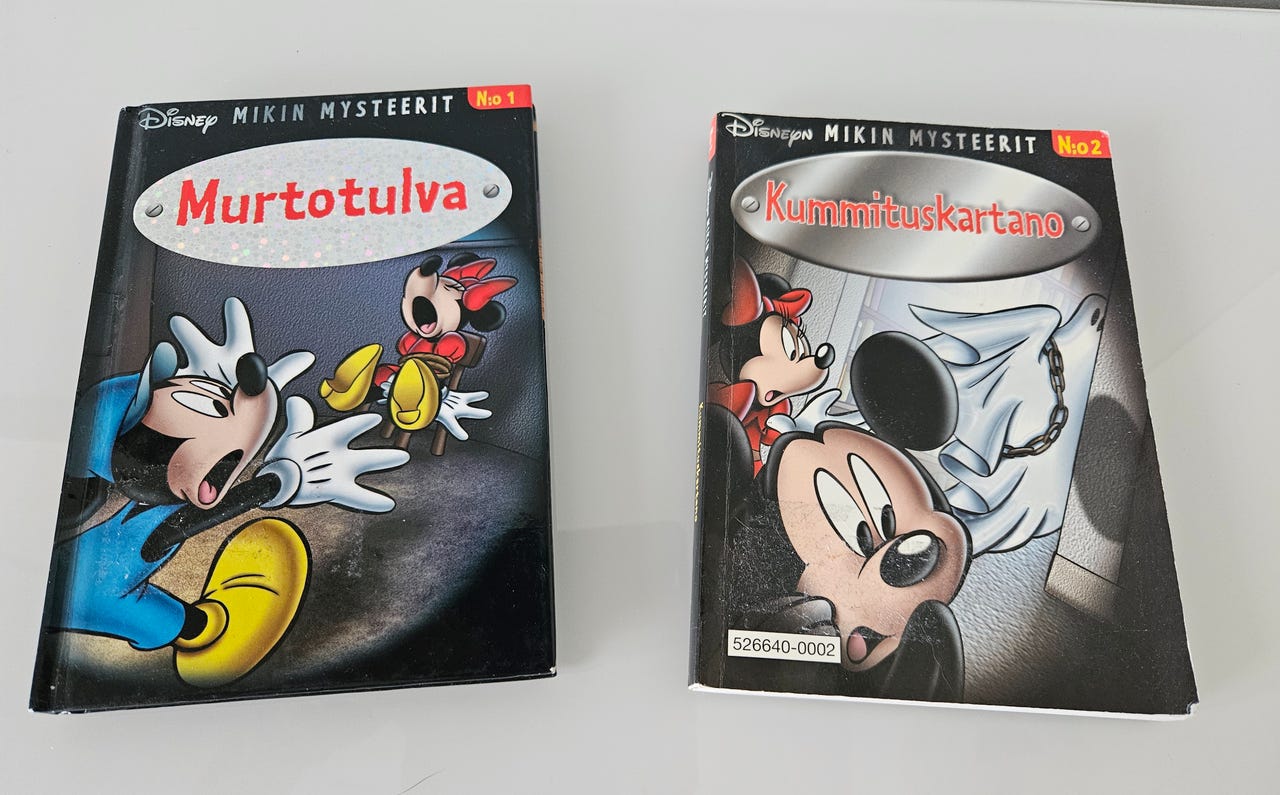 Mikin mysteerikirjat 2kpl