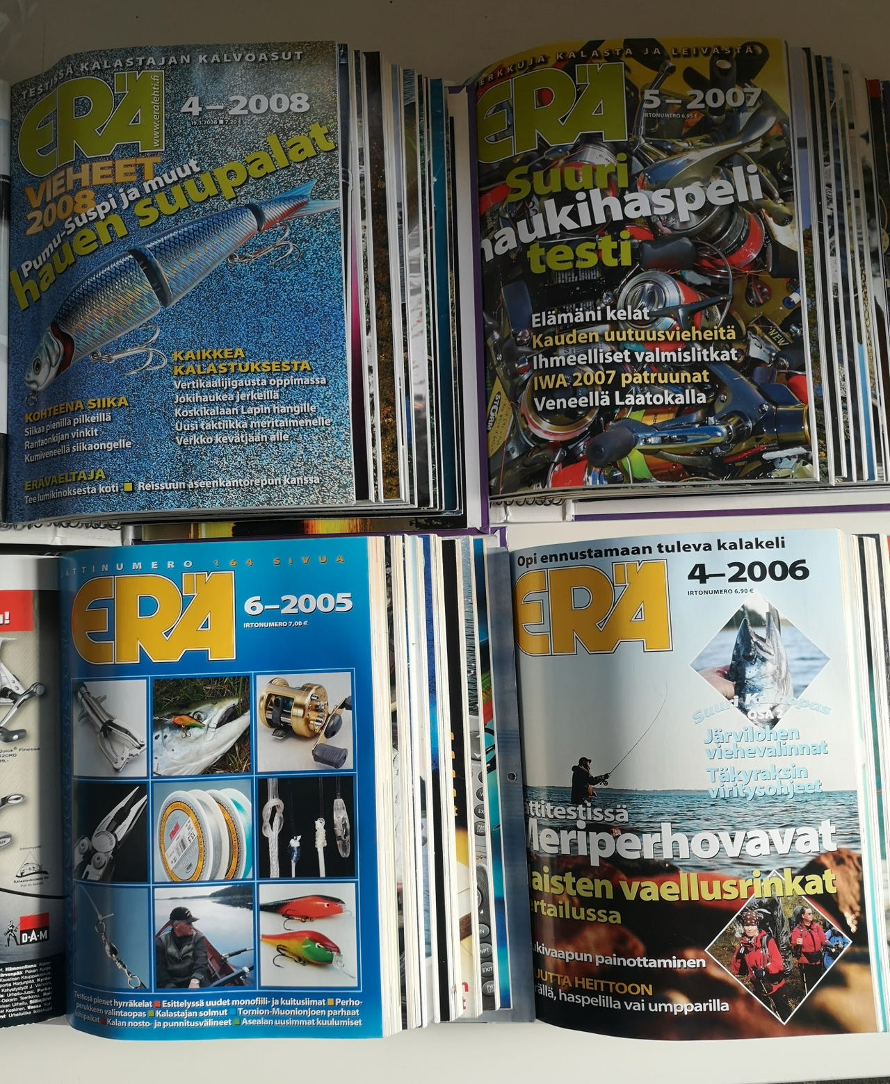 Erä lehden vuosikerrat 2005-2008