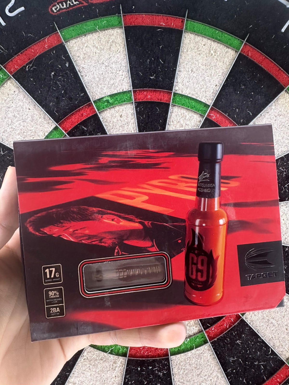 TARGET JAPAN PYRO G9 90% SOFT TIP DARTS 17g | Tori