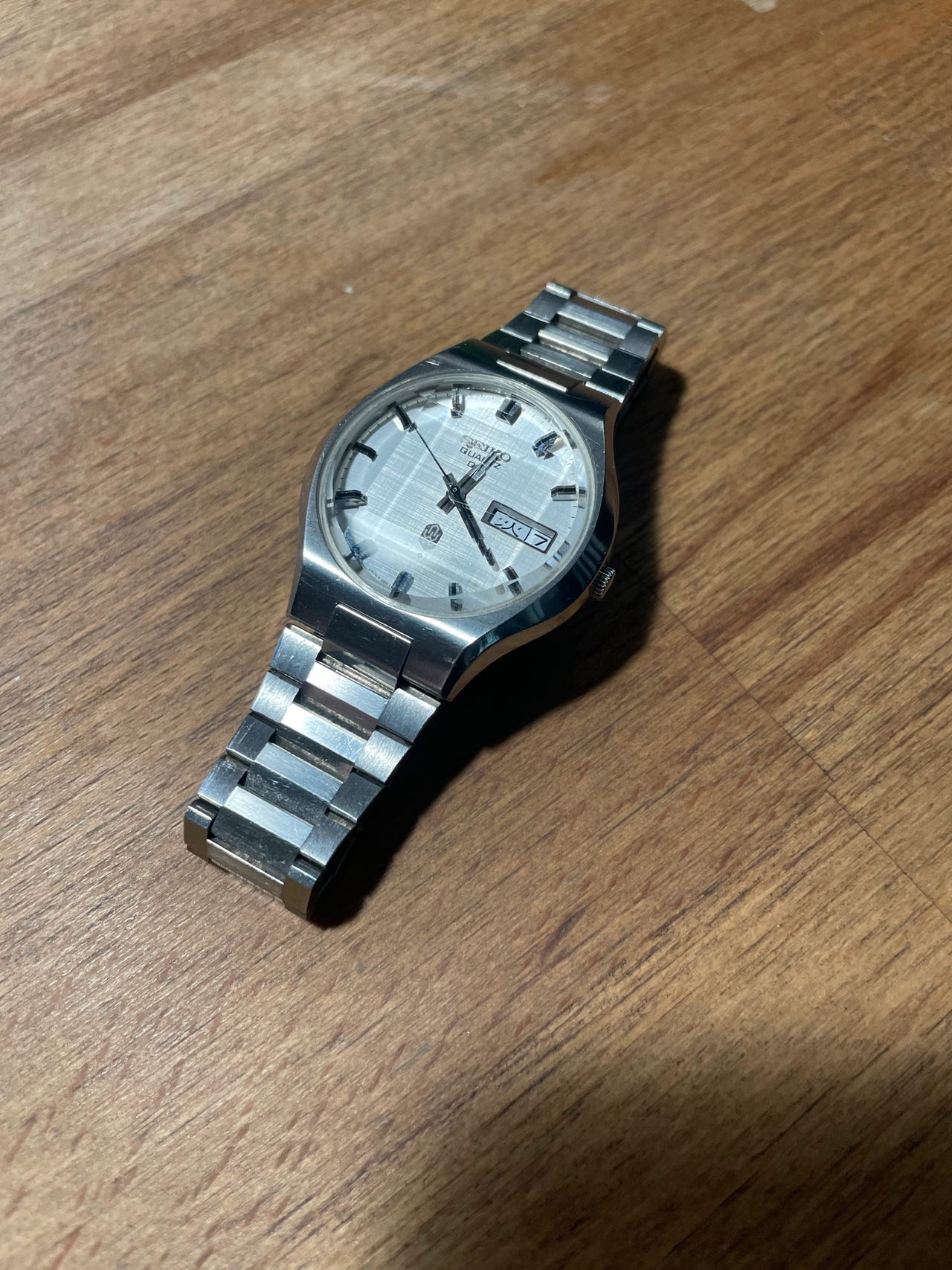 Citizen Quartz Crystron Solar Cell Citizen Crystron 1974 Vintage