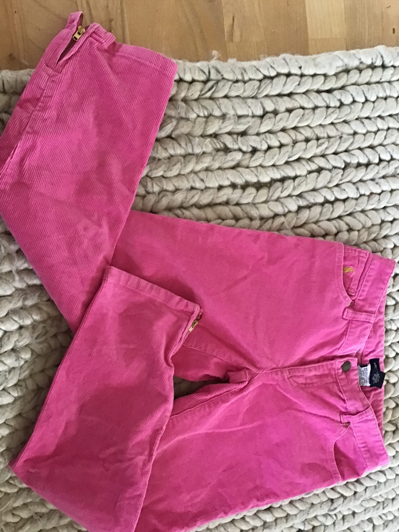 Ralph Lauren vakosametti housut 12