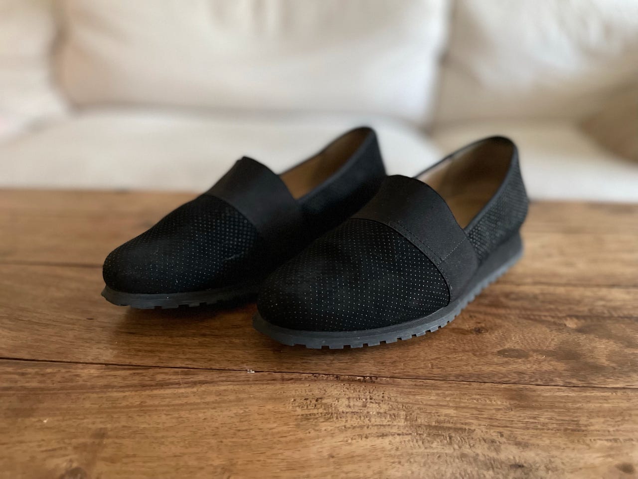 Hassia mustat loaferit koko 6.5