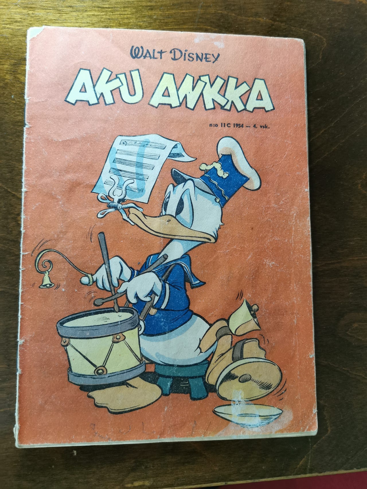 Aku Ankka 1954 11c