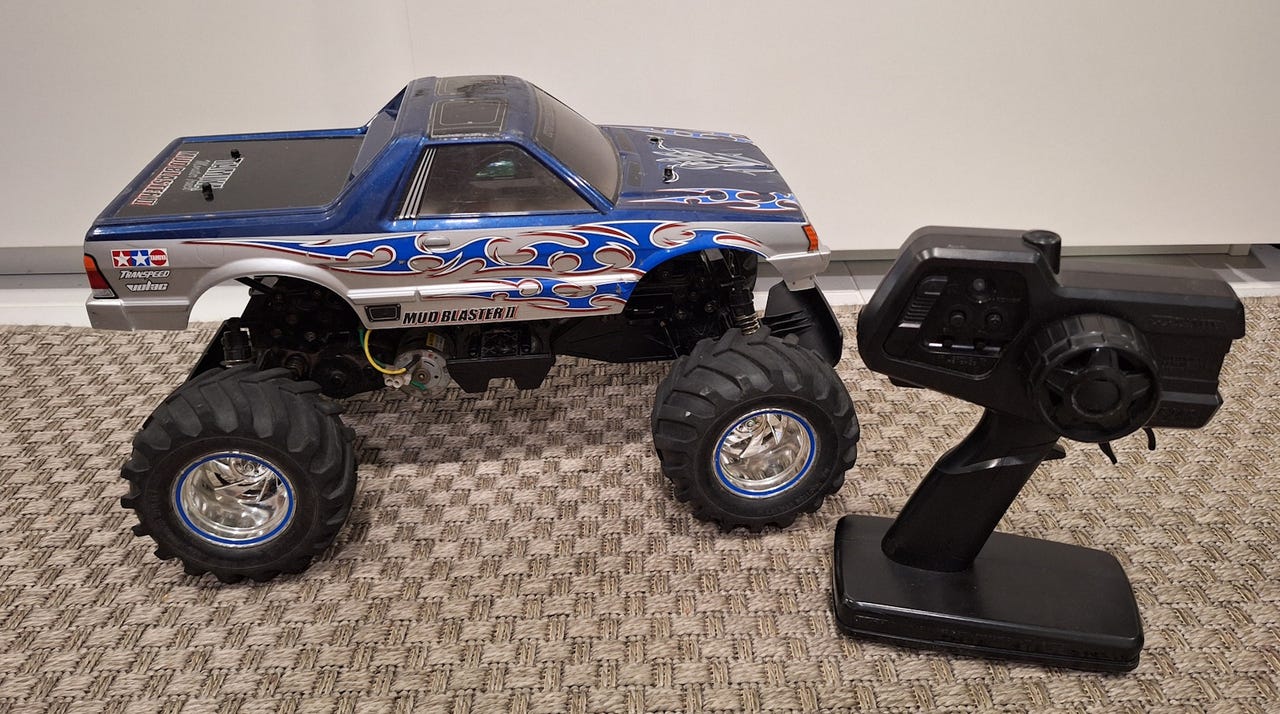 TAMIYA MUDBLASTER Ⅱ 1/10 Tamiya Mud Blaster II 2WD 1/10 Classic Monster Truck Build
