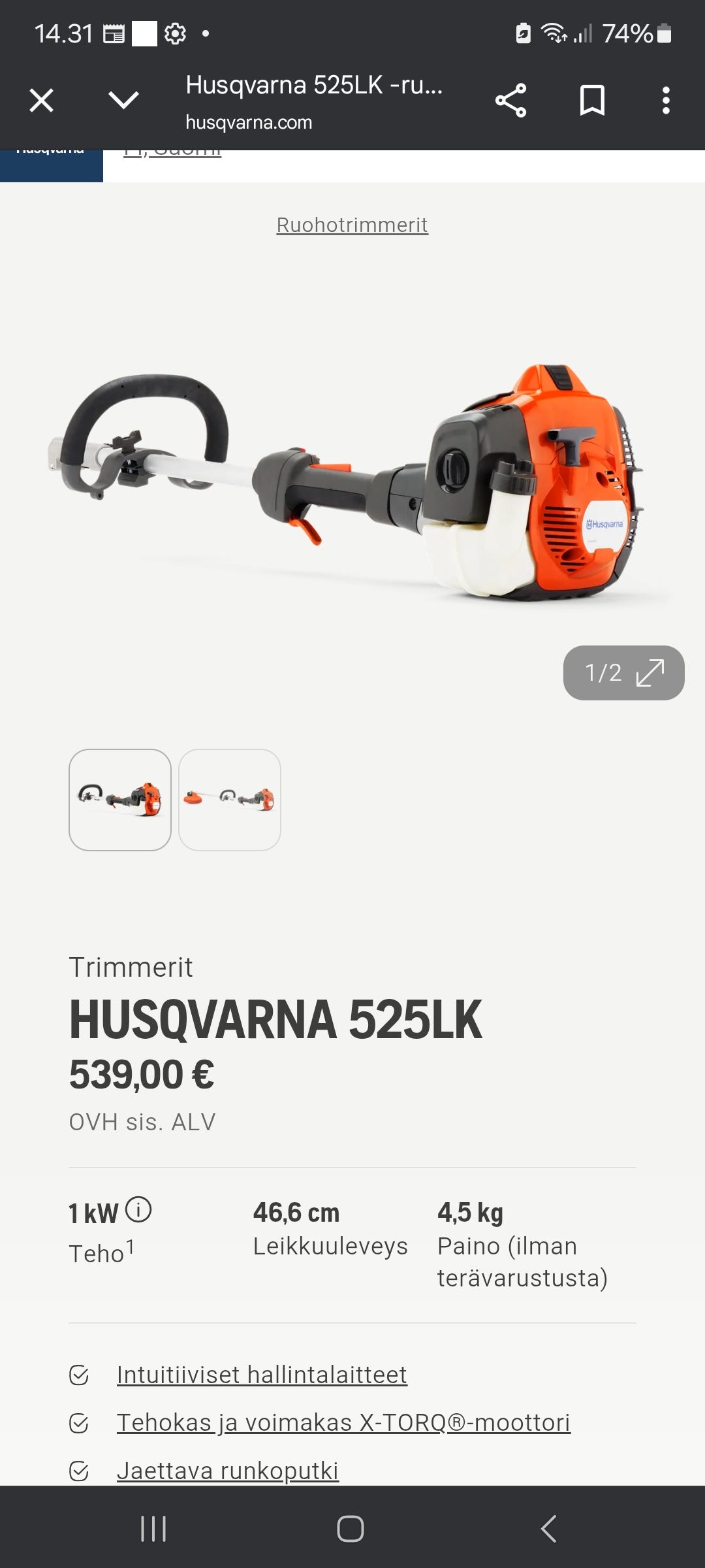 Husqvarna 525Lk