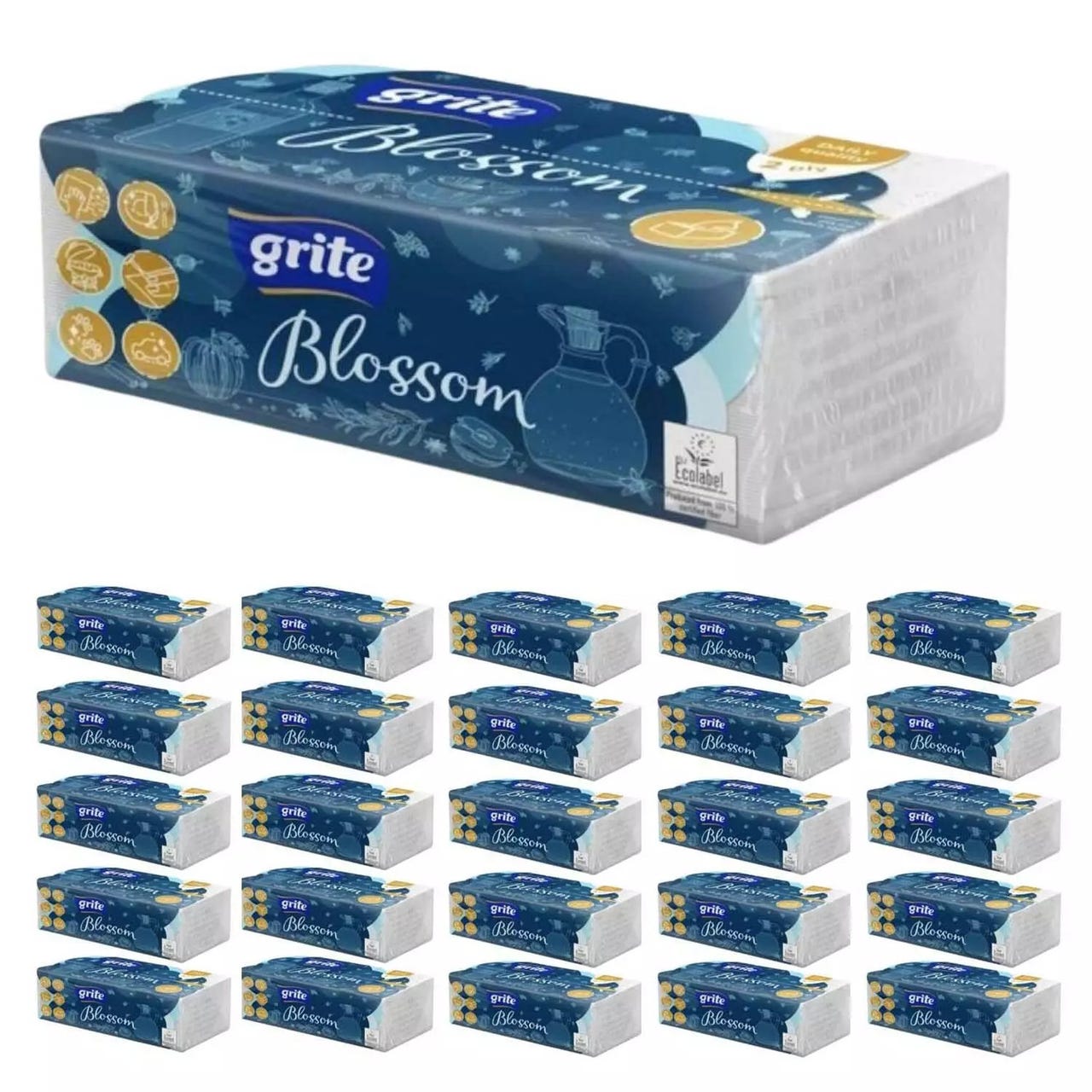 Käsipyyhepaperi Grite Blossom 25 pkt säkki | Tori