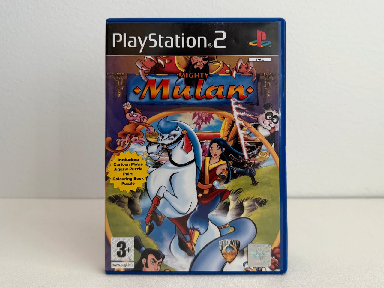Jeu Mighty Mulan Sur PS2 - PAL-FR, Boîtier Et Livret Inclus - Occasion Bon état
