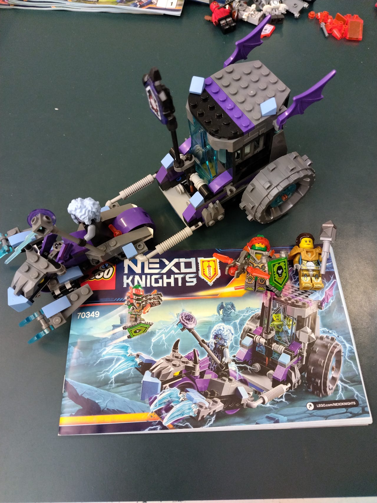 Building Toys Lego Nexo Knights Ruina's Lock And Roller Lego